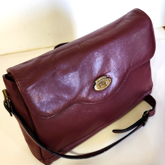 Etienne Aigner Handbags - Etienne Aigner shoulder strap purse maroon in color